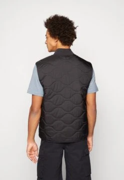 Calvin Klein Crinkle Onion Vest - Waistcoat - Black -Modern Classic Shoes Store 2a9e2d0b2d354b9fb28bcc6dbd7ef903