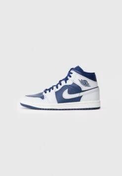 AIR JORDAN 1 MID - High-top Trainers - White/black/lt Smoke Grey -Modern Classic Shoes Store 2aa5d0391c4b461997039a57ce6fcb42 1