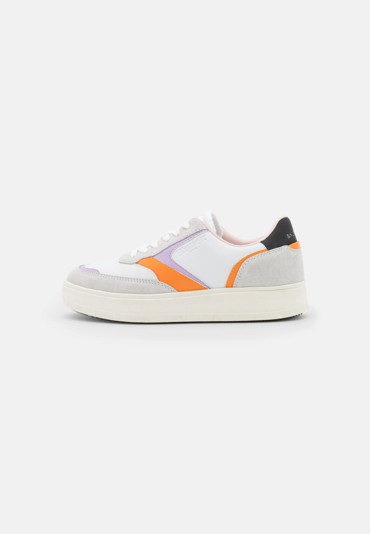 Blauer Blum - Trainers - White/Lilac/Orange 2 Blauer Blum - Trainers - White/Lilac/Orange - Image 2