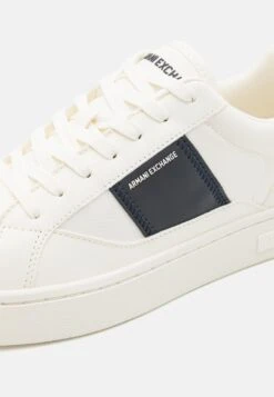 Armani Exchange Trainers - Off White/deep Navy 13 Armani Exchange Trainers - Off White/deep Navy -Modern Classic Shoes Store 2af4e61a35014bc08f36c63d10c58a0e