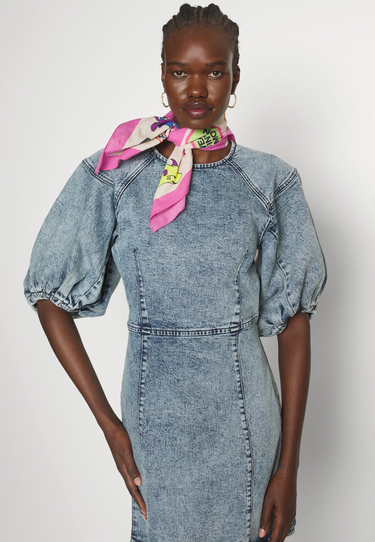 2Nd Harvest- Denim Revolve - Denim Dress 4 2Nd Harvest- Denim Revolve - Denim Dress - Image 4