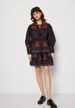 Farm Rio Flower Tapestry Mini Dress - Day Dress -Modern Classic Shoes Store 2b586b0415924198a3c4aa9d0c5d1ae5