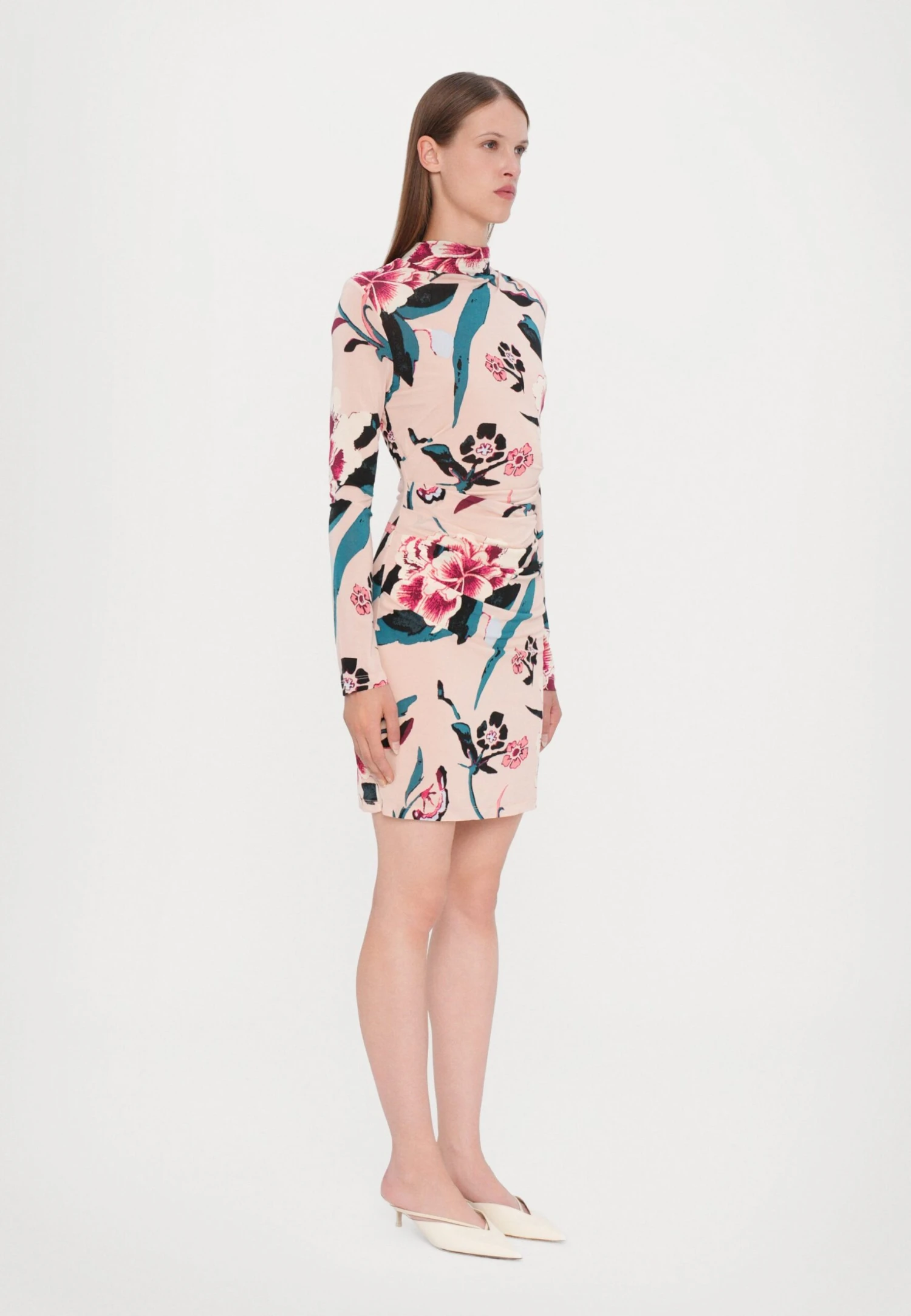 DIANE VON FURSTENBERG AMY DRESS - Day Dress - Light Pink 4 DIANE VON FURSTENBERG AMY DRESS - Day Dress - Light Pink - Image 4