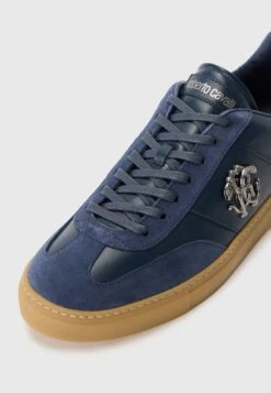 Roberto Cavalli PARIS - Trainers - Blu/roccia -Modern Classic Shoes Store 2d3e8966bd8f4ebc99b0dd874e4c491b