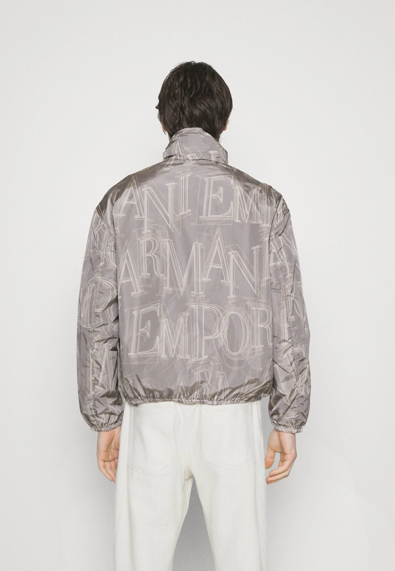 Emporio Armani Blouson Jacket - Summer Jacket - Ea Big Grigio 3 Emporio Armani Blouson Jacket - Summer Jacket - Ea Big Grigio - Image 3