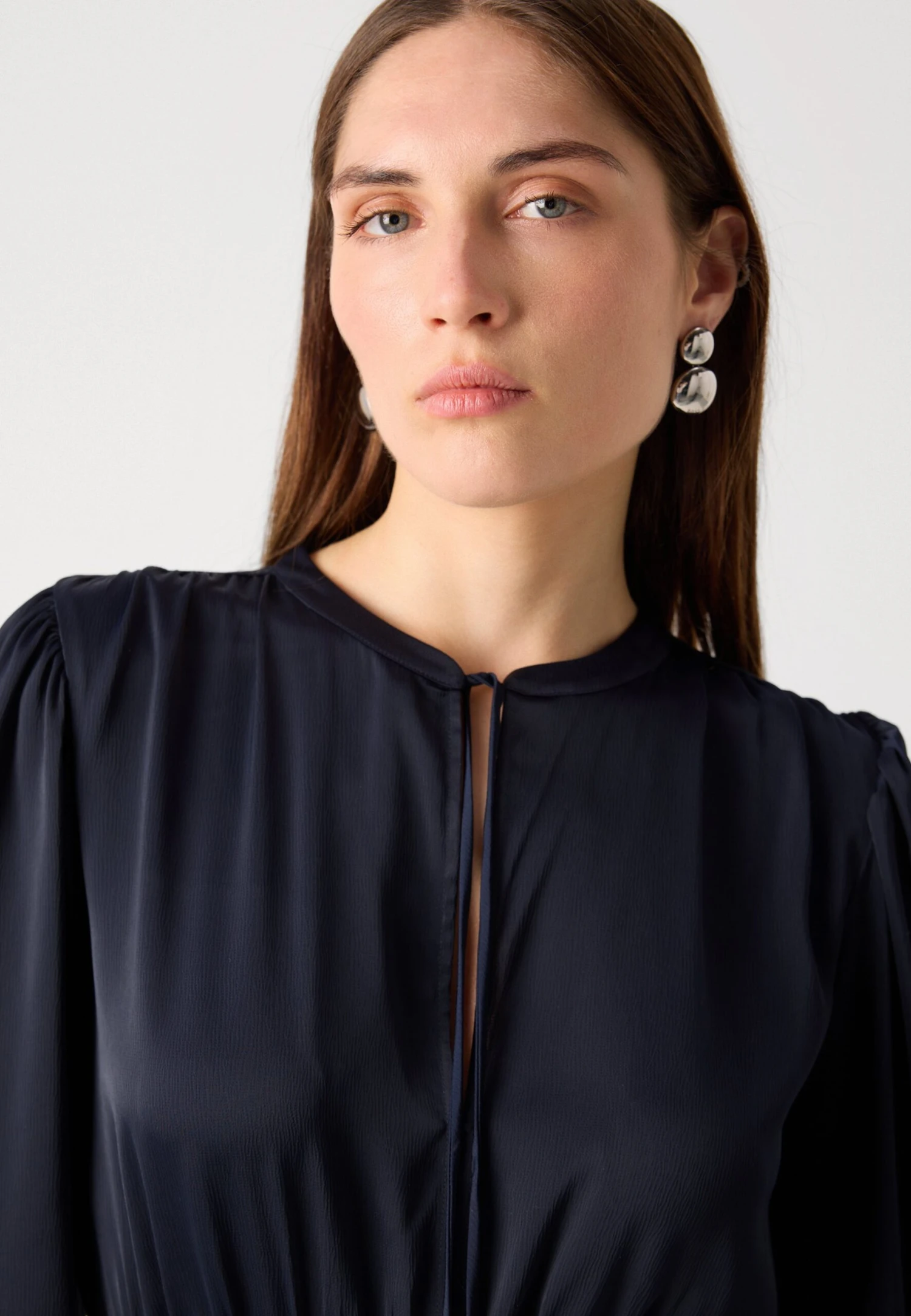 Boss DECLY - Day Dress - Dark Blue 6 Boss DECLY - Day Dress - Dark Blue - Image 6