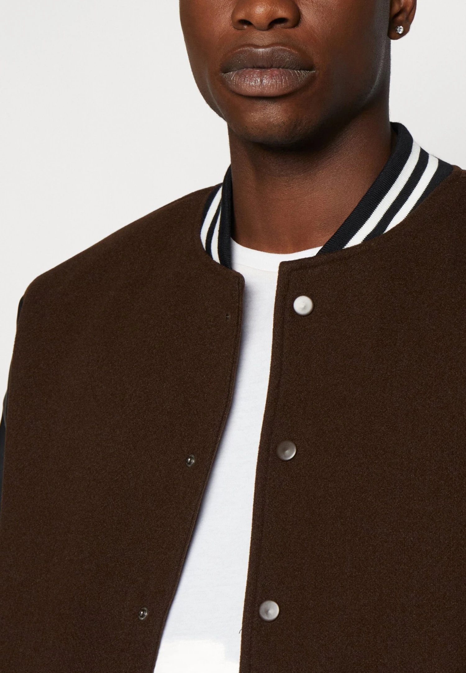 BRAVE SOUL Edanbrown - Bomber Jacket - Brown/Black 6 BRAVE SOUL Edanbrown - Bomber Jacket - Brown/Black - Image 6