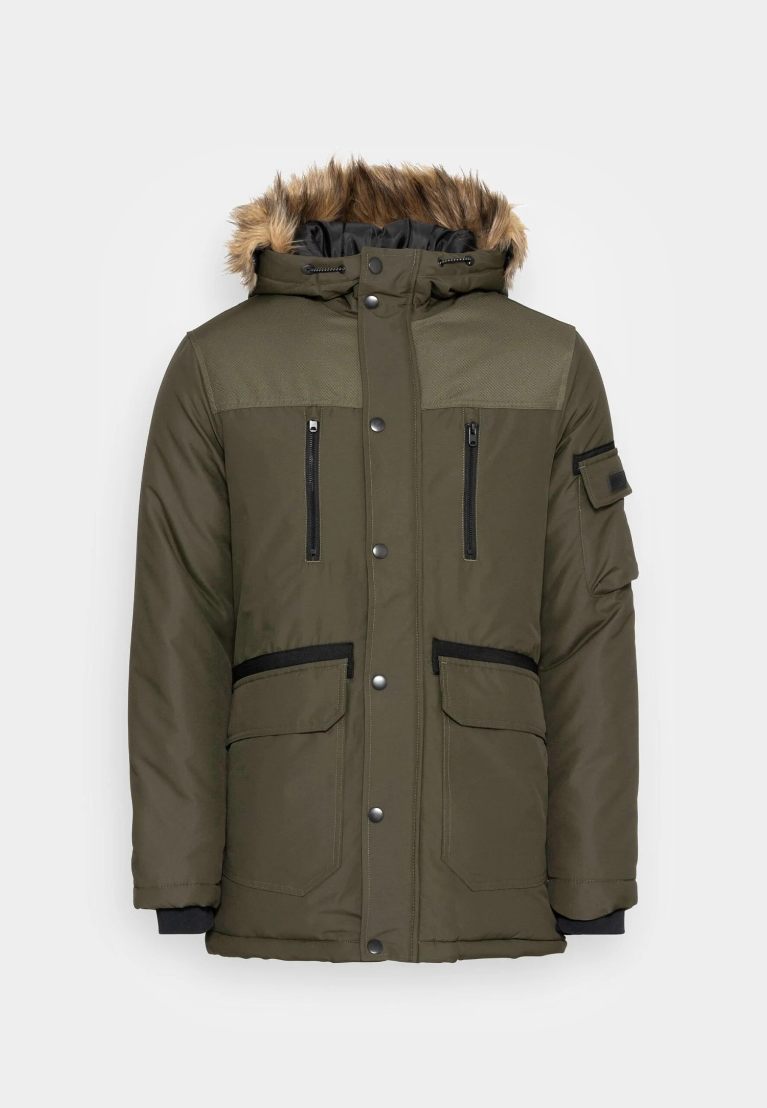 Jack & Jones Jjeglobe - Winter Jacket - Forest Night 4 Jack & Jones Jjeglobe - Winter Jacket - Forest Night - Image 4