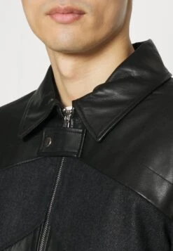 Marco- Leather Jacket - Black -Modern Classic Shoes Store 2e20977cd9bf410582a0c9b15a2b5ed8