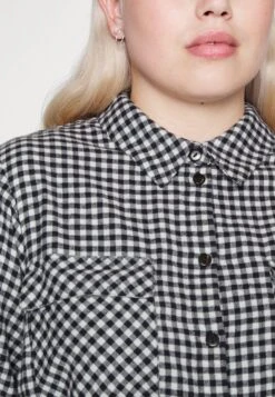 Nmerik Shirt Dress Wvn Curve - Day Dress - Black/White 9 Nmerik Shirt Dress Wvn Curve - Day Dress - Black/White -Modern Classic Shoes Store 2ebc57de1aec497e800c8f1201fd81cb