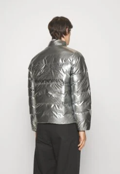 EA7 Emporio Armani Winter Jacket - Grigio Chiaro -Modern Classic Shoes Store 2ed6b6437a8b4813bdc342b273bd4a41