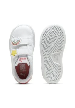 Puma SMASH - Baby Shoes - White-passionfruit -Modern Classic Shoes Store 304f101f433c42b685e3fa6f7cf217f6
