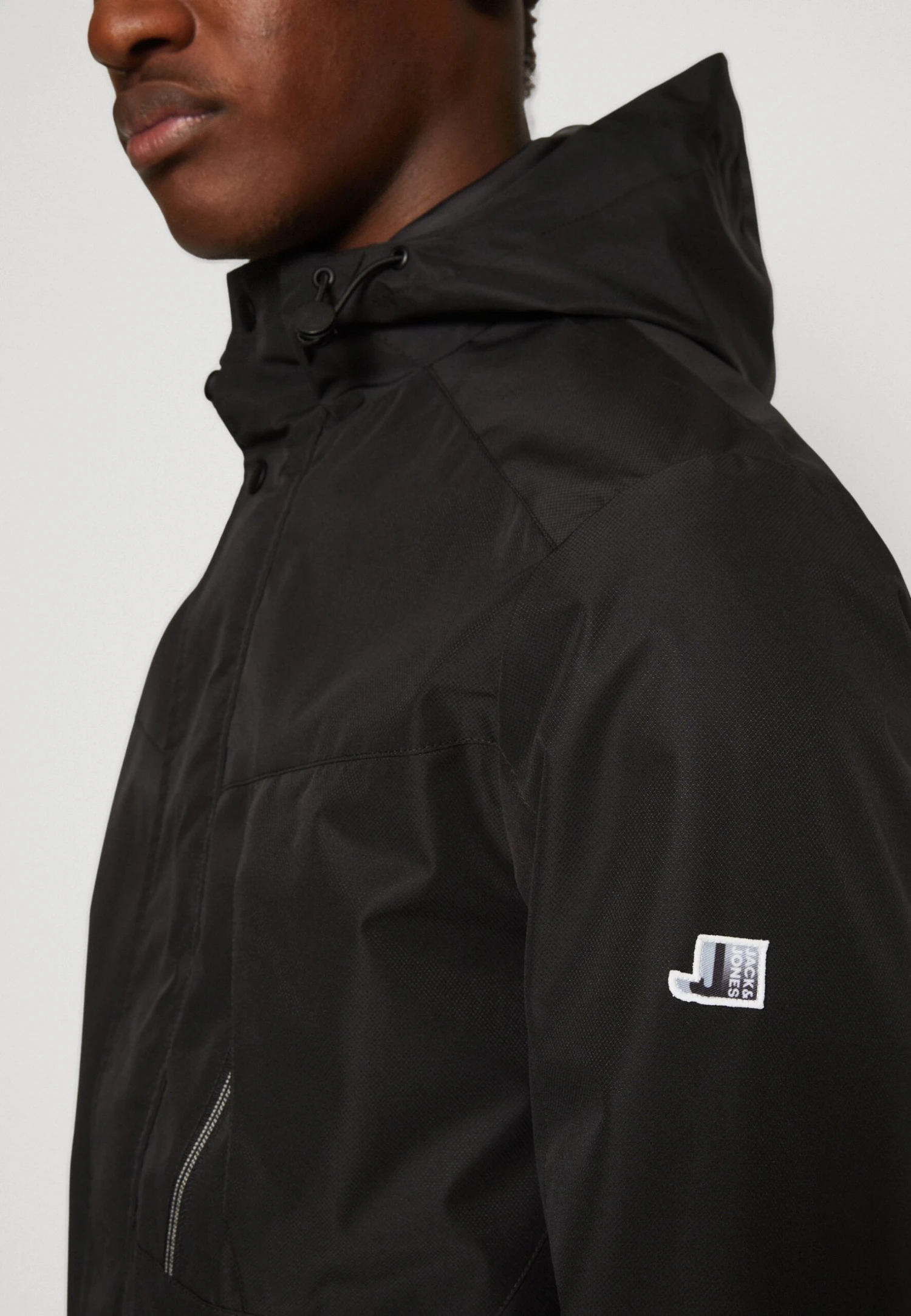 Jack & Jones Jcologan Light Jacket - Windbreaker - Black 6 Jack & Jones Jcologan Light Jacket - Windbreaker - Black - Image 6