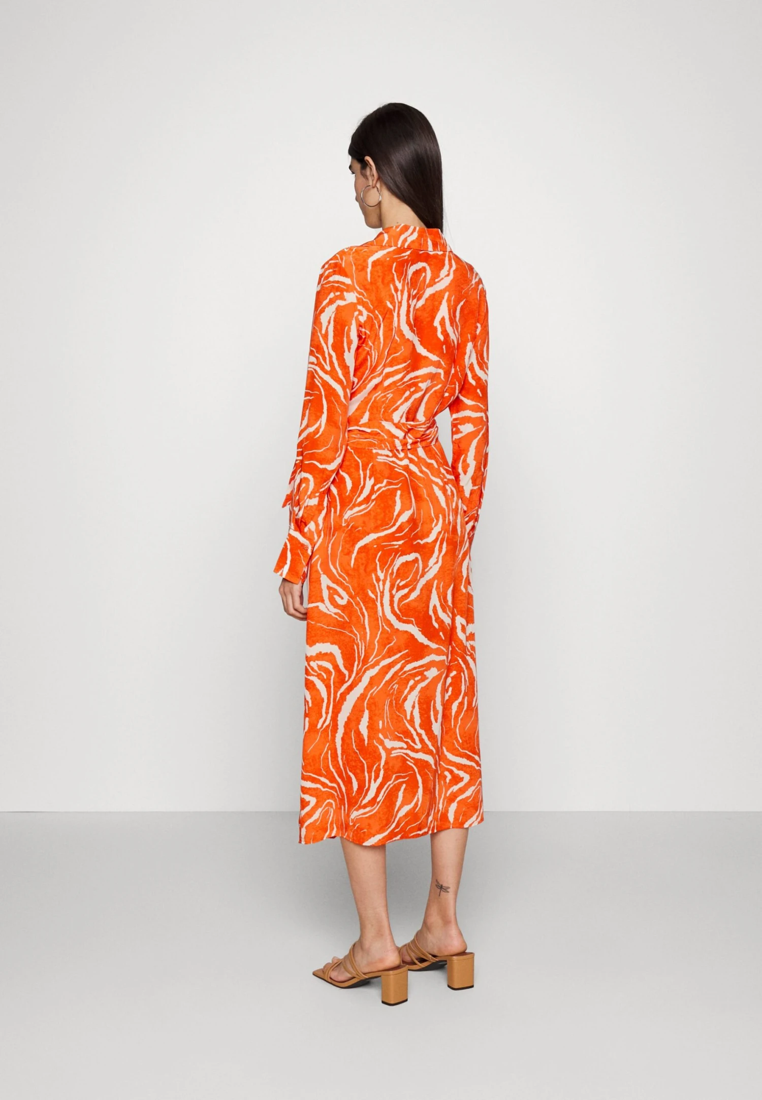 Selected Femme Slfsirine Midi Wrap Dress - Day Dress 3 Selected Femme Slfsirine Midi Wrap Dress - Day Dress - Image 3