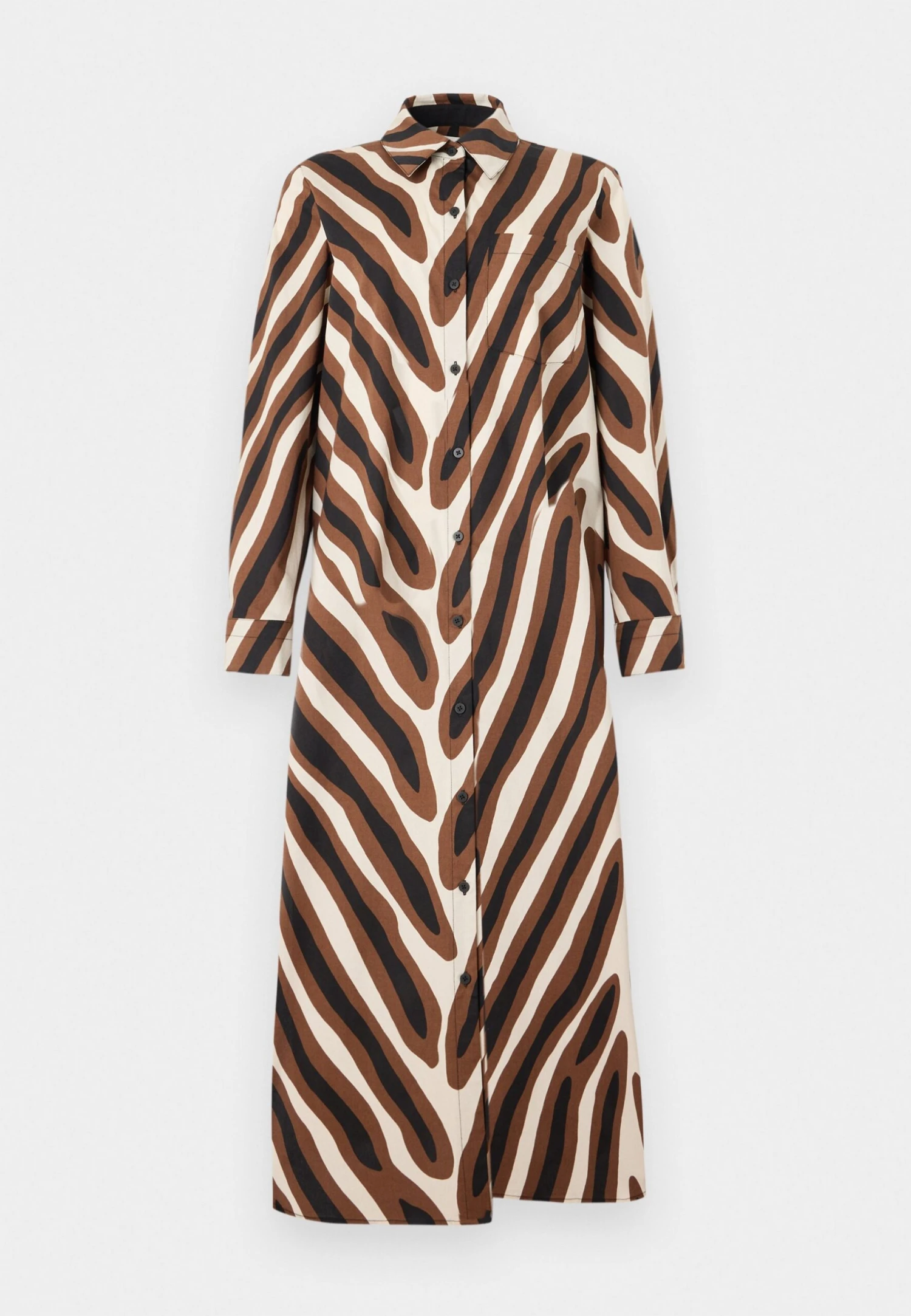 DIANE VON FURSTENBERG KARRINGTON DRESS - Shirt Dress - Brown 5 DIANE VON FURSTENBERG KARRINGTON DRESS - Shirt Dress - Brown - Image 5