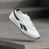 Reebok Classic R400 UNISEX - Trainers - White/washed Black