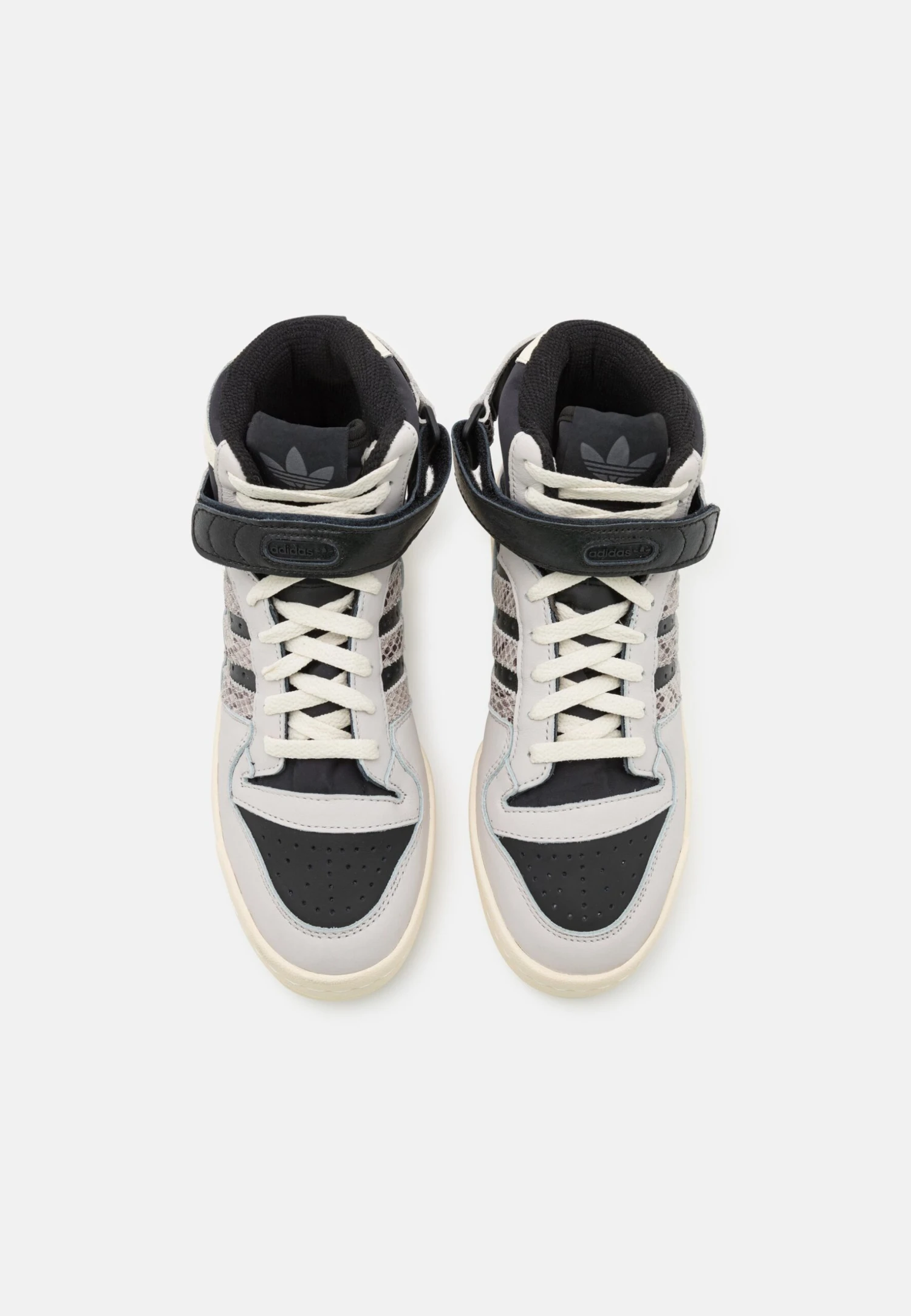 Adidas Originals Forum 84- Trainers - Grey One/Core Black/Cream White 6 Adidas Originals Forum 84- Trainers - Grey One/Core Black/Cream White - Image 6