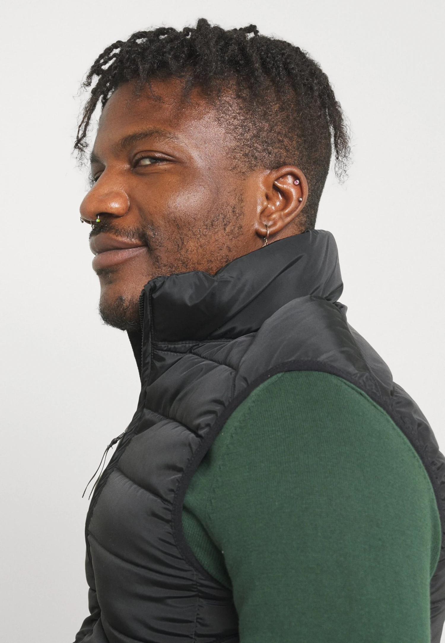 Pier One Waistcoat - Black 6 Pier One Waistcoat - Black - Image 6