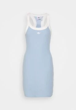 Adidas Originals Originals Racerback Midi Dress - Shift Dress - Ambient Sky -Modern Classic Shoes Store 35b1bcb25ae149d6ad74c6029e1429d1