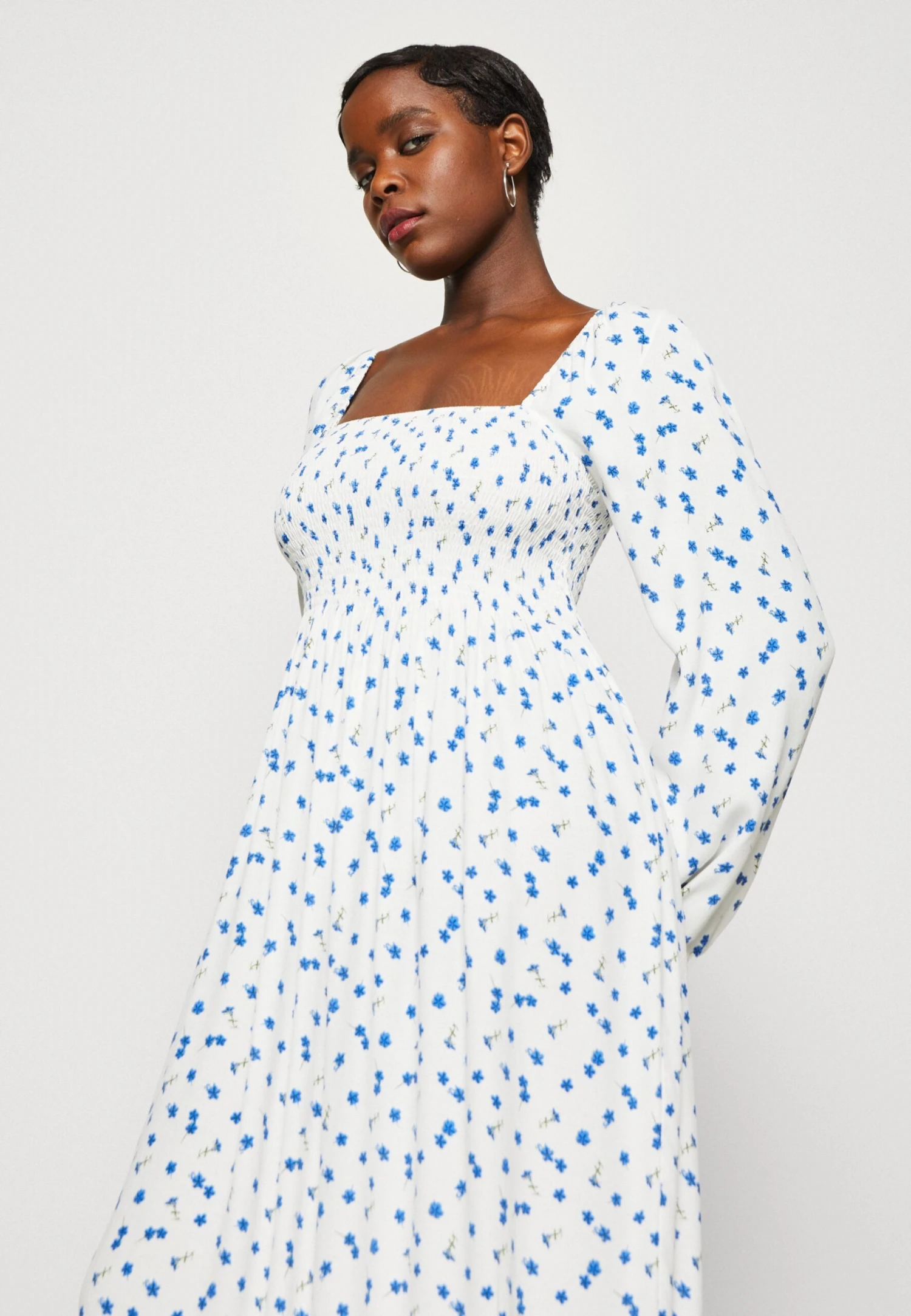 Zinnia Dress- Day Dress - Multi Coloured 4 Zinnia Dress- Day Dress - Multi Coloured - Image 4