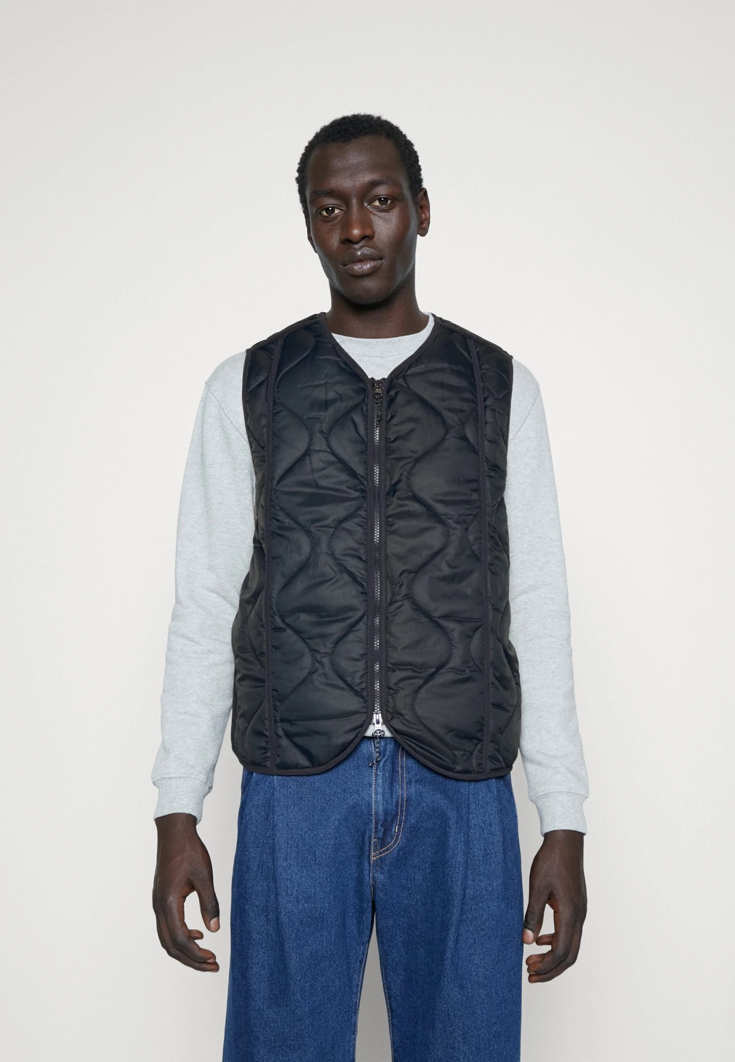 Foret Fresh Liner Vest - Waistcoat - Navy 1 Foret Fresh Liner Vest - Waistcoat - Navy