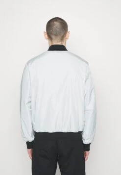 EA7 Emporio Armani Bomber Jacket - Light Grey -Modern Classic Shoes Store 36e9b8d381684e288d7f772f37272a8e