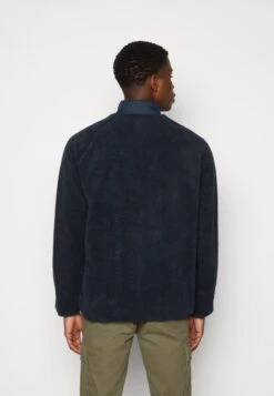 Raglan Teddy Zip- Fleece Jacket - Total Eclipse -Modern Classic Shoes Store 38070ede92a0455ea98476d34d8a9a2b