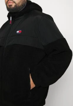 Plus Chicago Sherpa- Summer Jacket - Black -Modern Classic Shoes Store 38154ea707fd4a4498573ed125b4f922