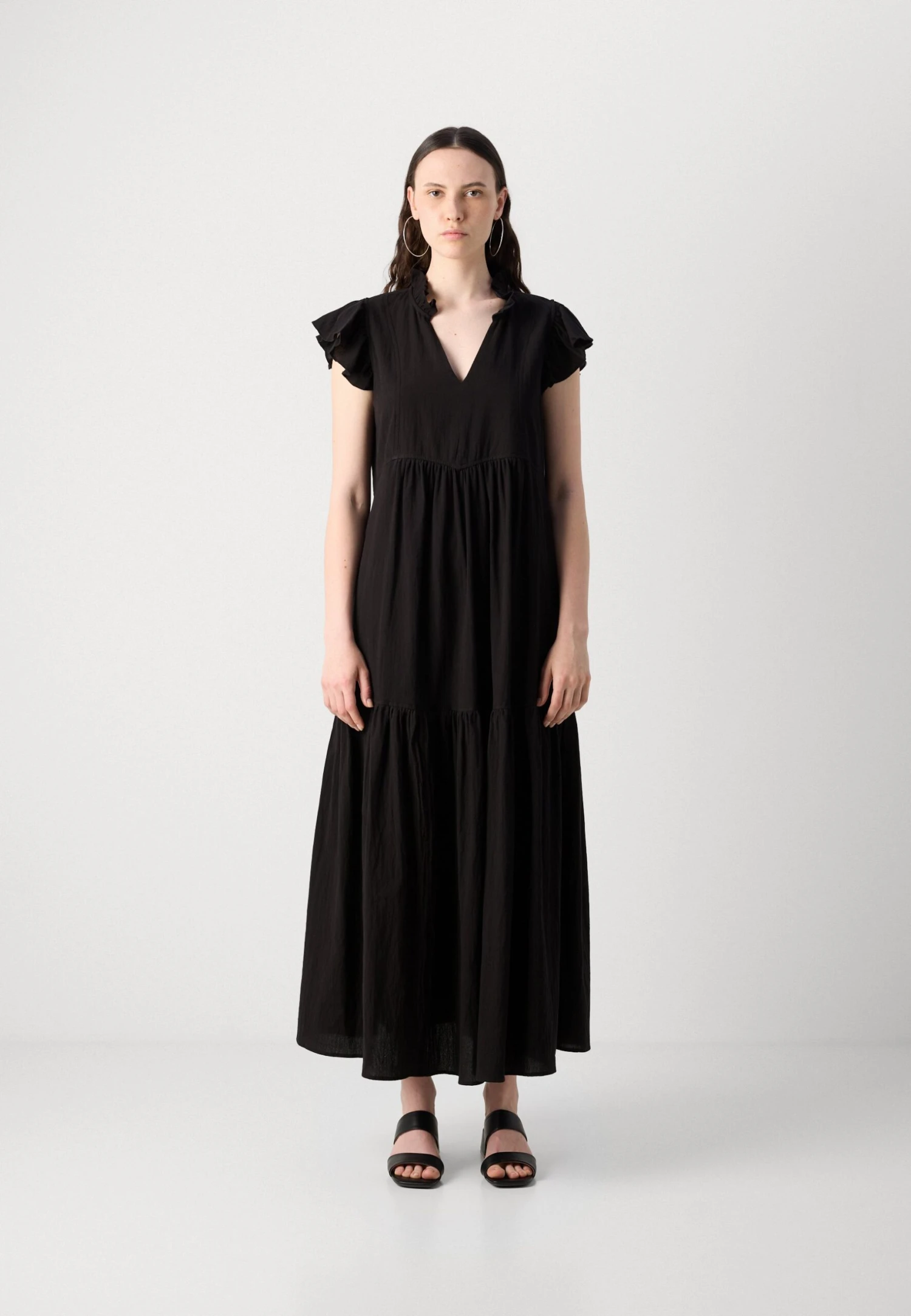 Mos Mosh IZHA DRESS - Maxi Dress - Black 3 Mos Mosh IZHA DRESS - Maxi Dress - Black - Image 3