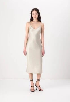 SAMSØE SAMSØE SHARON STRAP DRESS - Cocktail Dress / Party Dress - Agate Gray