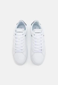 Lacoste Europa Pro- Trainers - White/Navy 9 Lacoste Europa Pro- Trainers - White/Navy -Modern Classic Shoes Store 3a21d5db965e495a803db876d7d4913b