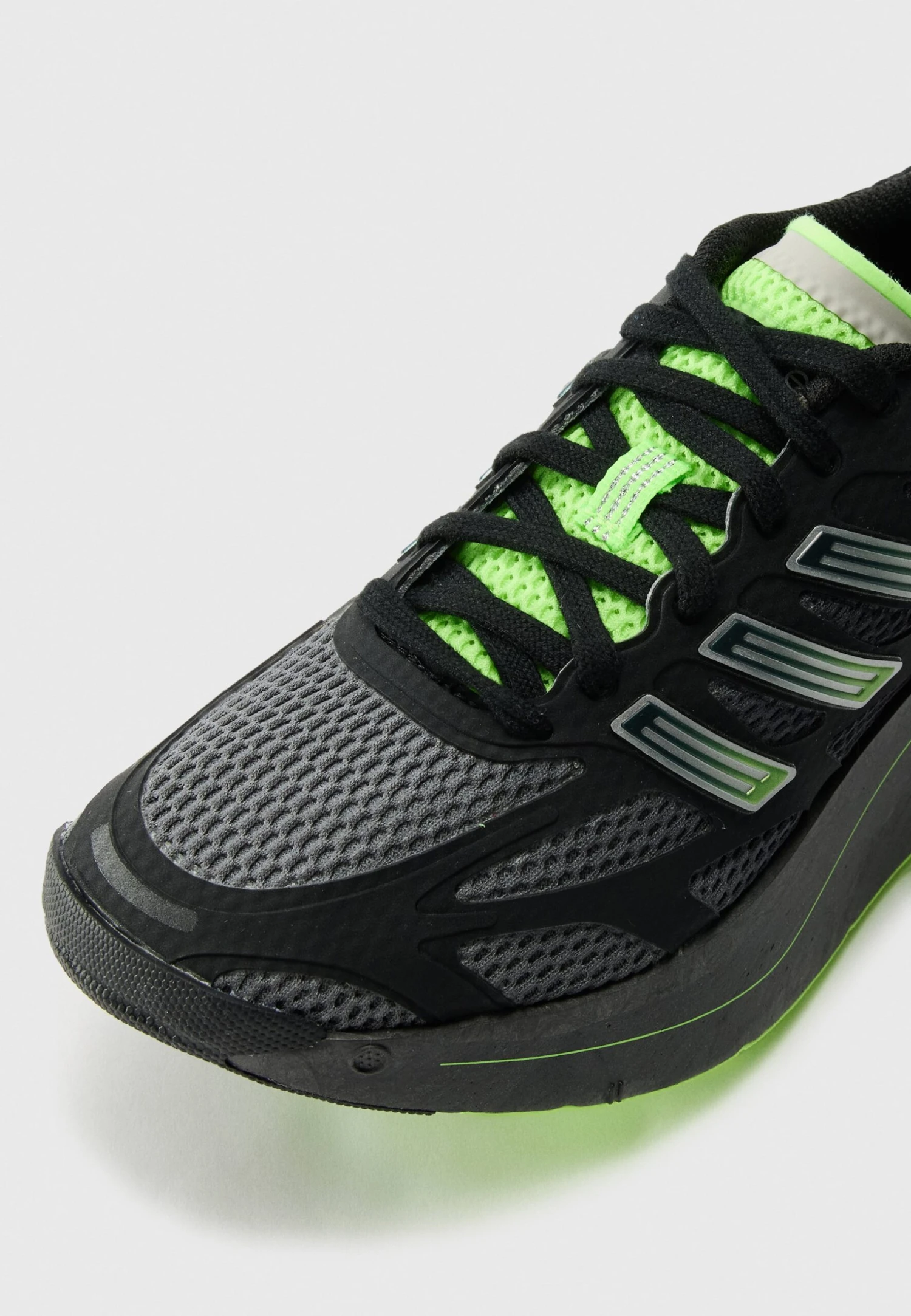 Adidas Originals ADIZERO ARUKU UNISEX - Trainers - Core Black/grey Four/signal Green 6 Adidas Originals ADIZERO ARUKU UNISEX - Trainers - Core Black/grey Four/signal Green - Image 6