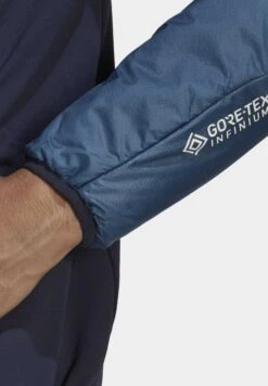 Adidas Sportswear Terrex Skyclimb Gore Hybrid Insulation Ski Tou - Light Jacket - Steel/Legend Ink -Modern Classic Shoes Store 3adced17e8e14996a7f3aafea33eaffe