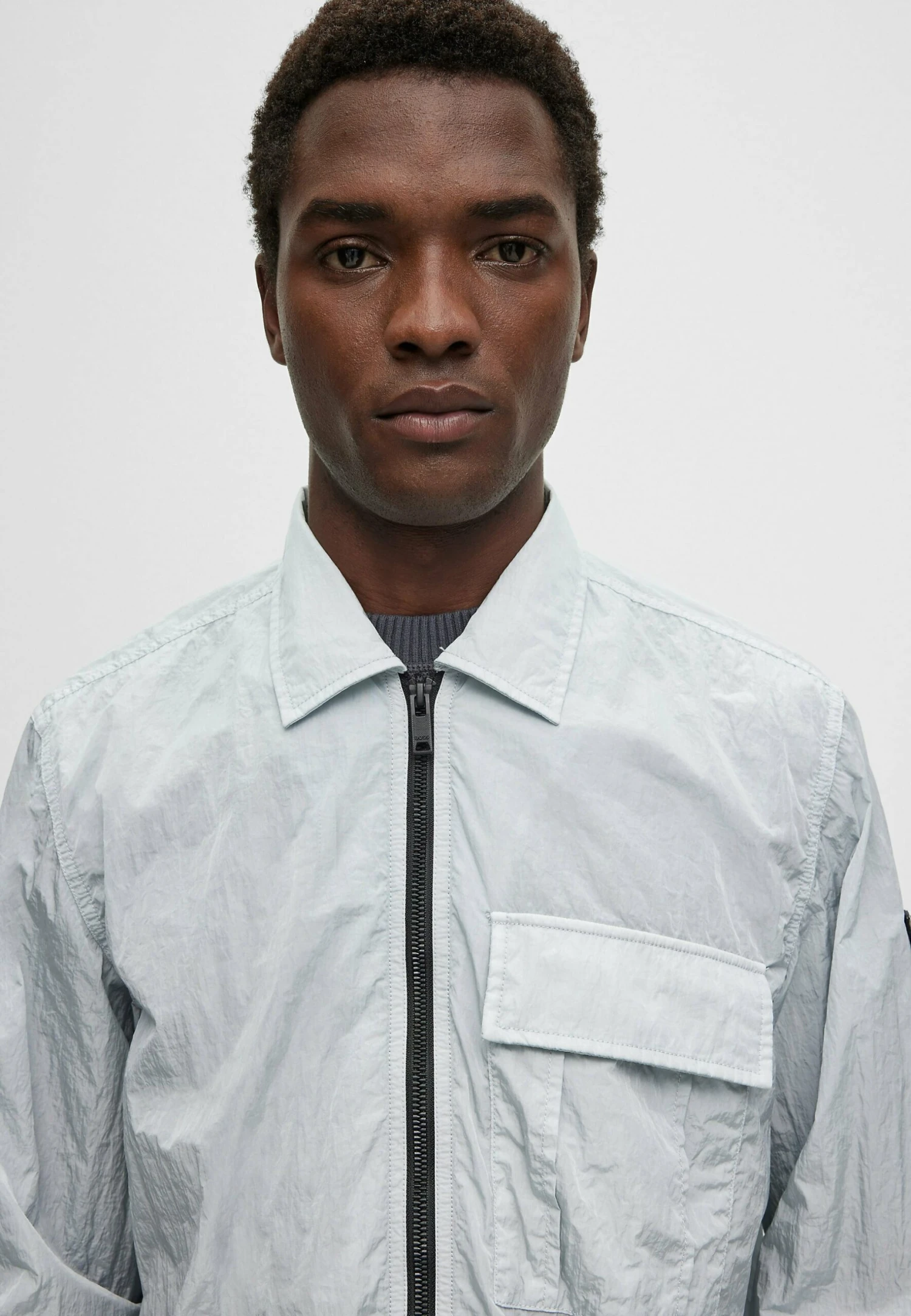 Boss Loony - Summer Jacket - Light Grey 5 Boss Loony - Summer Jacket - Light Grey - Image 5