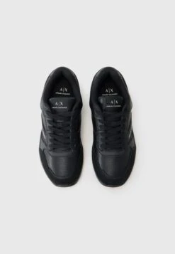 Armani Exchange BRONX - Trainers - Black -Modern Classic Shoes Store 3c3f90035cfc4409bde62bd5958532fe