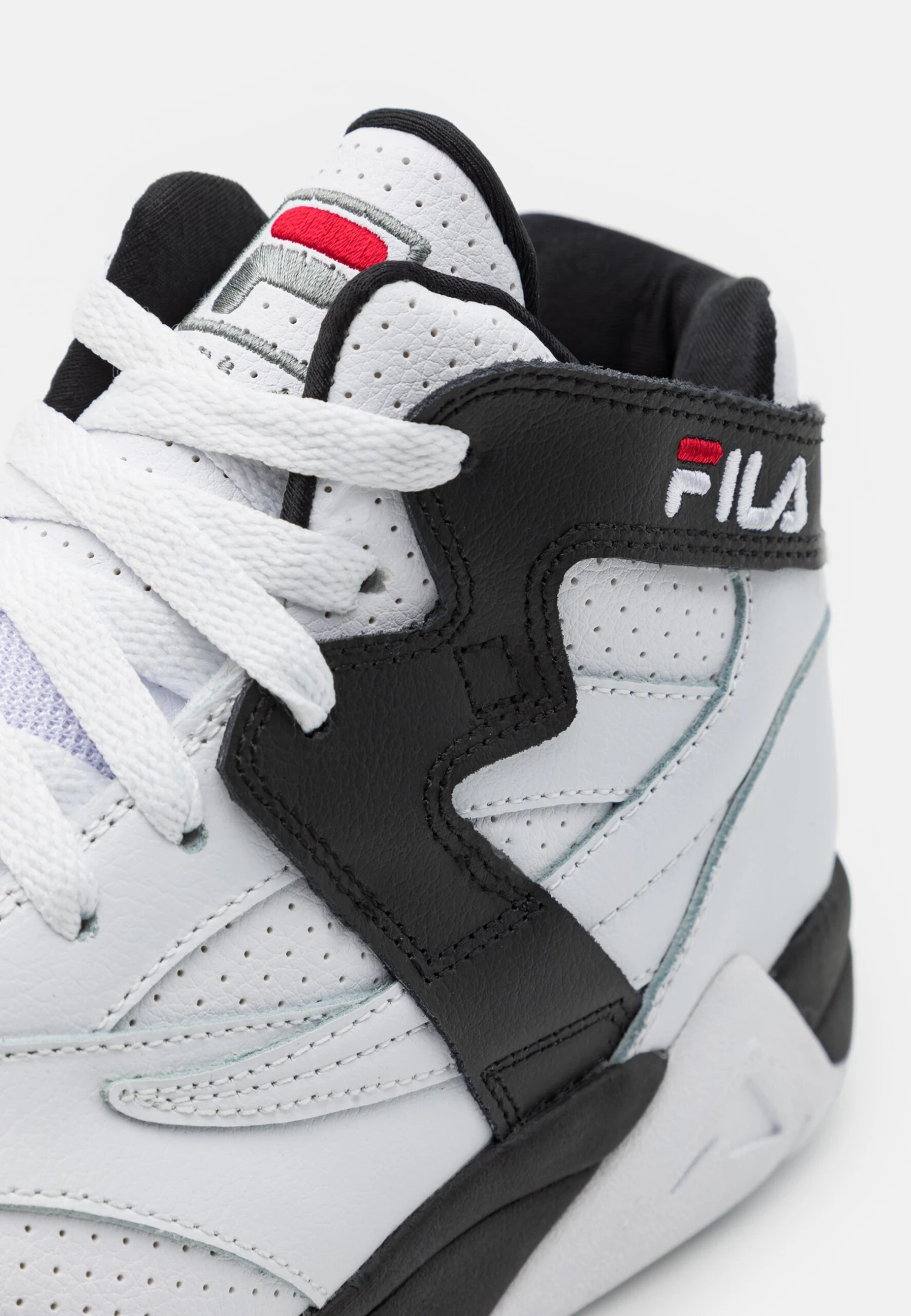 Fila Squad Mid - High-Top Trainers - White/Black 6 Fila Squad Mid - High-Top Trainers - White/Black - Image 6