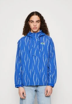 HUF New Day Packable Anorak Unisex - Waterproof Jacket - Blue