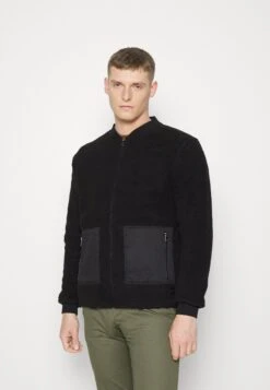 Solid Sdvig Bomber Jacket 21106231 - Bomber Jacket - Black