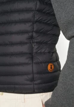 SAVE THE DUCK Adamus - Waistcoat - Black -Modern Classic Shoes Store 3ecc93a25b504081bfe23841babc9366