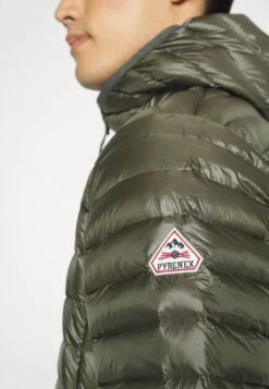 Pyrenex Bruce Hooded - Down Jacket - Deep Khaki -Modern Classic Shoes Store 3ed71c6a0c65447082b0fae31fd3307d