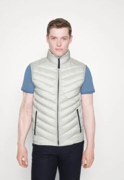 Tom Tailor Waistcoat - Rough Grey