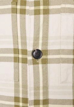 TOM TAILOR Denim Check Shirt Jacket - Summer Jacket - Creme/Olive 5 TOM TAILOR Denim Check Shirt Jacket - Summer Jacket - Creme/Olive -Modern Classic Shoes Store 3f71ef8e4fec440688c78e46cd04c11e