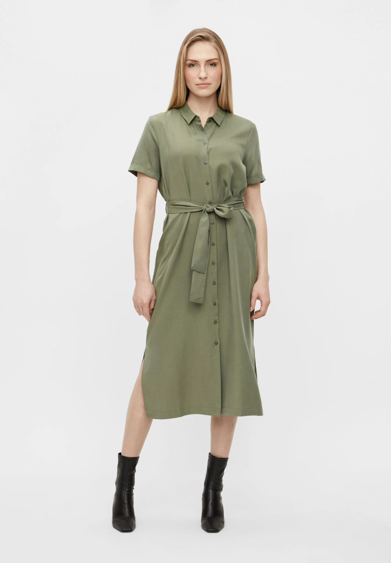 Object Objtilda Isabella Dress - Shirt Dress 1 Object Objtilda Isabella Dress - Shirt Dress