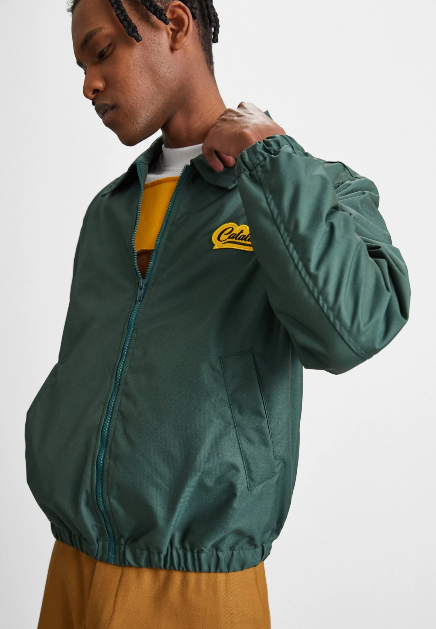Waterproof Jacket - Bomber Jacket - Dark Green 1 Waterproof Jacket - Bomber Jacket - Dark Green