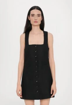 Faithfull The Brand JAQUES MINI DRESS - Day Dress - Black