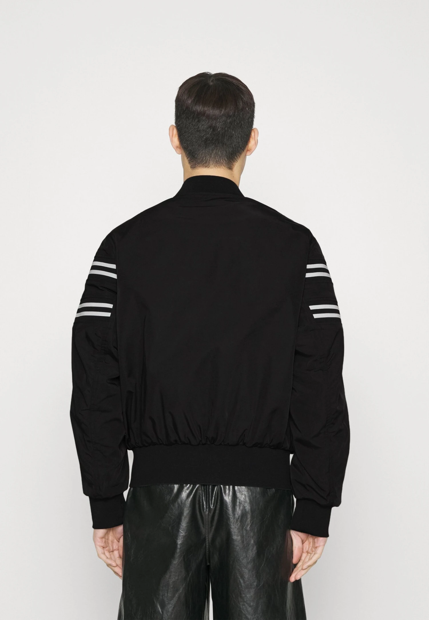 Neil Barrett Reversible With Bolts - Bomber Jacket - Black/White 3 Neil Barrett Reversible With Bolts - Bomber Jacket - Black/White - Image 3