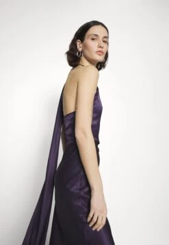 Materiel Long Scarf Dress - Cocktail Dress / Party Dress - Deep Purple 13 Materiel Long Scarf Dress - Cocktail Dress / Party Dress - Deep Purple -Modern Classic Shoes Store 4128bd775b9c40f6849685fdbb235700