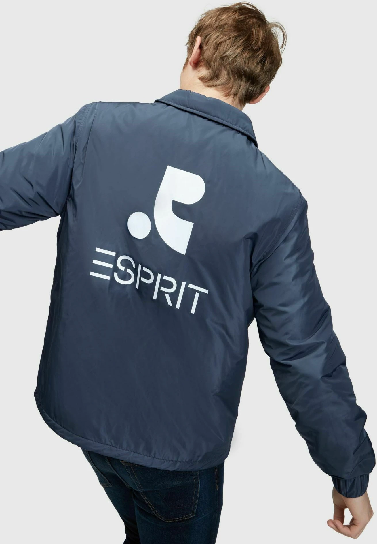 ESPRIT Outdoor- Light Jacket - Ink 4 ESPRIT Outdoor- Light Jacket - Ink - Image 4