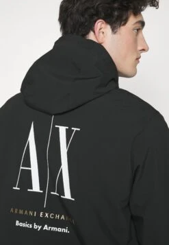 Armani Exchange Blouson - Summer Jacket - Black -Modern Classic Shoes Store 41e5f9a9bbc44f89a729246ee51938e9