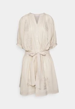 True Religion Short Dress With Embrodery Silver - Day Dress - Beige 10 True Religion Short Dress With Embrodery Silver - Day Dress - Beige -Modern Classic Shoes Store 4256bb10d0ed4c4f8b1d8eae8169e4e1